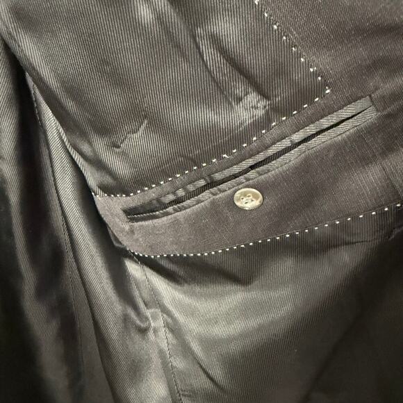 Kenneth Cole Sports Jacket 44R 100% Wool Two Button Notch Lapel - Picture 5 of 8